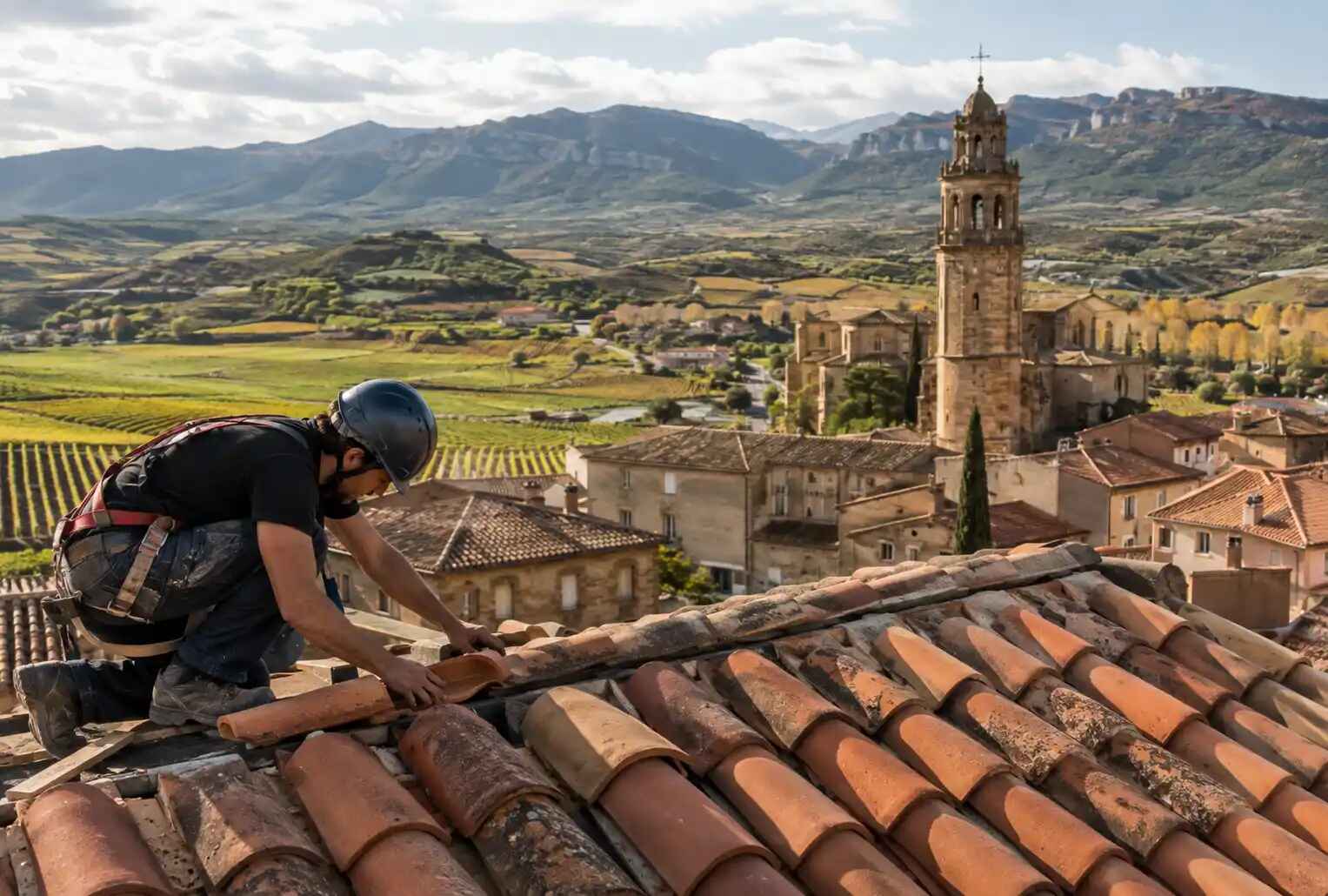Empresa de tejados en La Rioja: instalación, reparación, impermeabilización y mantenimiento