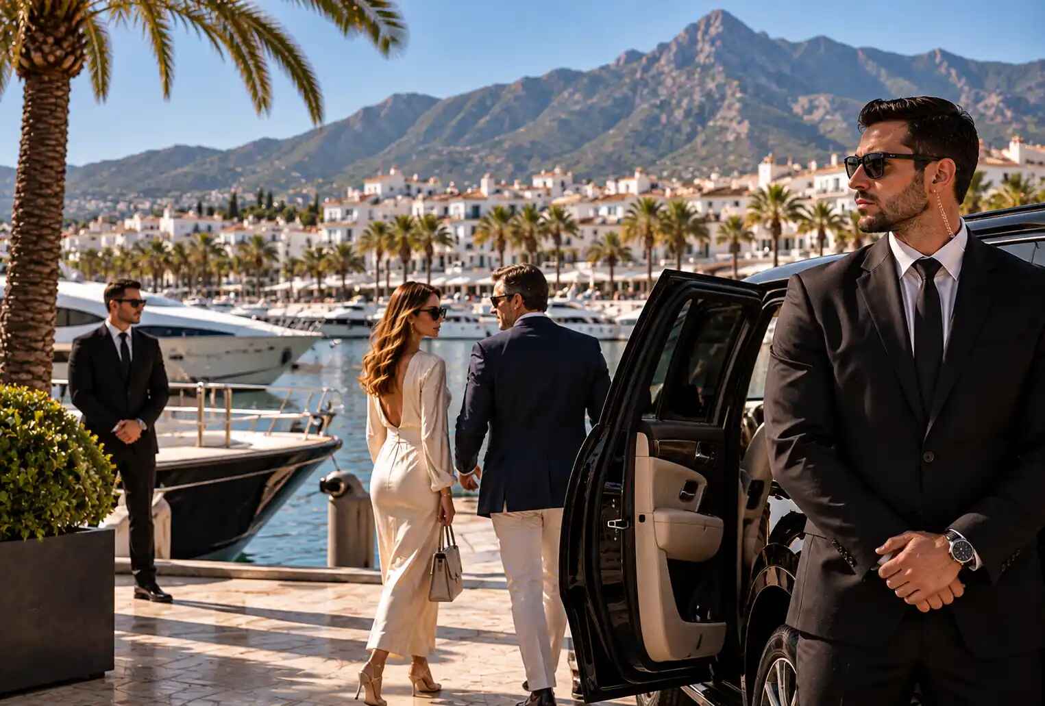 Escolta privado en Marbella: acompañamiento discreto para clientes VIP de la Costa del Sol